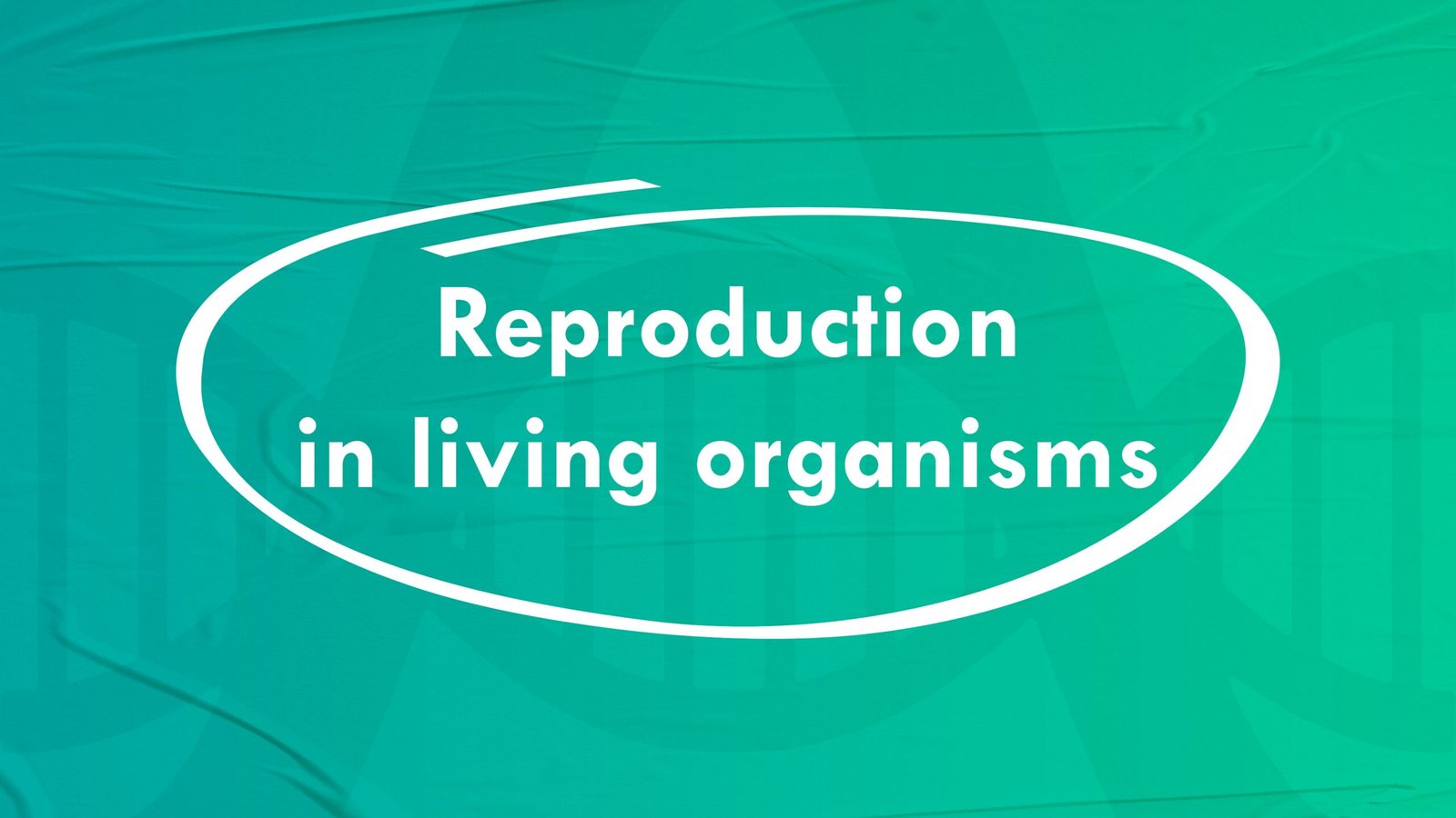 Reproduction in living organisms